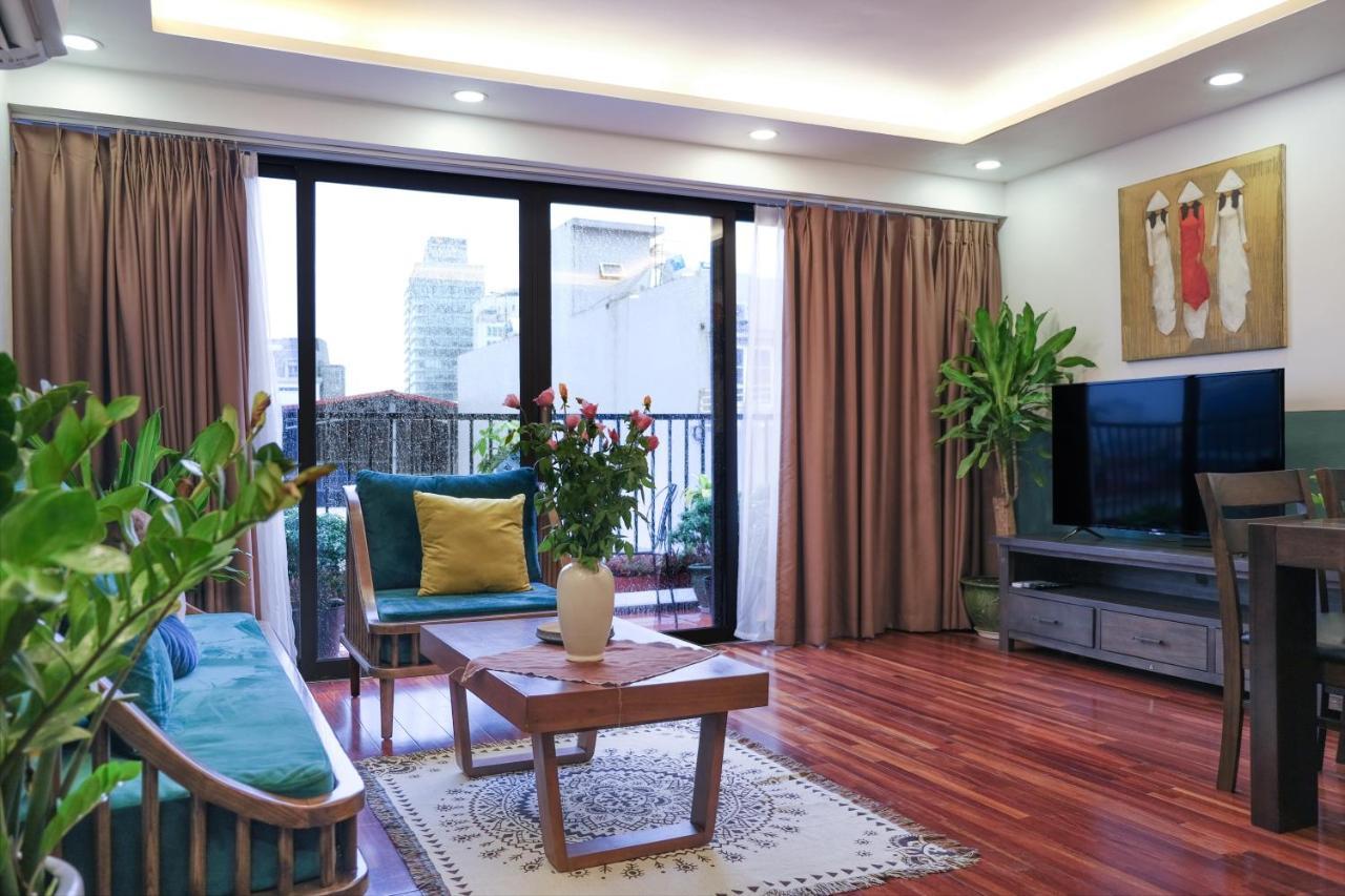 Blissington Apartments & Hotels Hanoi Bagian luar foto
